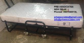 Folding Bed with Folding spring mattress 